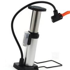 스윗찬 자전거발펌프 실버 배구공펌프