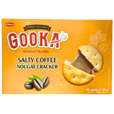 비비카 구카 솔티 커피 누가 크래커, 400g, 4개