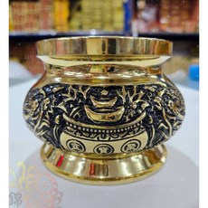 錦桂 台製 銅爐 『寶華』 三寸半 聚寶爐, 1個