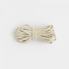 퀼트스타 [1롤] 얼그미 내추럴 면끈_5mm, 1개