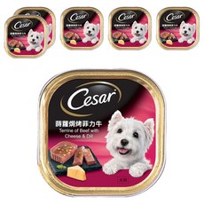 Cesar 西莎 狗罐頭, 蒔蘿焗烤菲力牛, 100g, 6罐