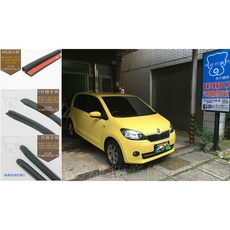 武分舖 Skoda Citigo 專用隔音條套裝組：A柱/B柱/C柱+車門防水膠條 靜化論隔音升級, 1個