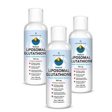 아만딘 액상 리포조말 글루타치온 Amandean Liposomal Glutathione, 3개, 120ml
