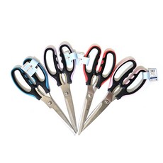 투칼라 랜덤색상 양손가위 SJ 173 업소용 주방 고기가위 식당가위 삼겹살 대게 식가위