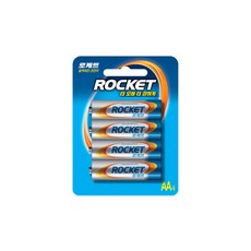 로케트 알카라인 AA건전지, 4개입, 5개