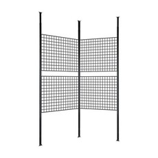 철제 망 메쉬망 마트 파티션 전시대 네트 블랙, 블랙 100 x 50cm 메쉬 스크린