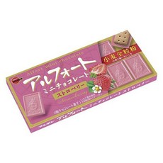 부르본 알포트 미니 초콜릿 스트로베리 맛, 1개