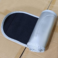 爆汗腰帶 銀離子收腹護腰帶 運動跑步適用, 1個, 加速爆汗銀離子-反面黑色,110cm*20cm