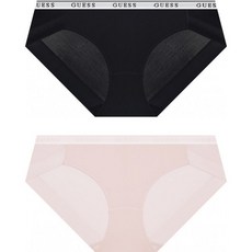 게스언더웨어 화이트 로고밴드 캐주얼 햄팬티 2종세트GD121BP 855244