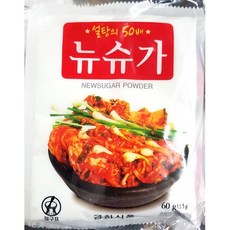 금하식품 [wellbeing] 뉴슈가 (금하식품 60gx10입), 1개, 1g