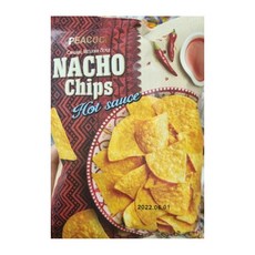 피코크 나쵸칩 핫소스맛, 100g, 2개