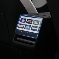 테슬라 모델Y 주니퍼 보호필름 디슬플레이 지문방지, QHD(고투명)_1열 디스플레이 (16인치)