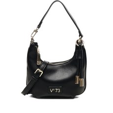 V°73 체인 장식 크레센트 숄더 백
