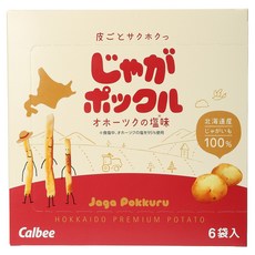 Calbee 卡樂比 北海道薯條三兄弟 原味, 1盒, 108g