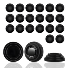 노문쾅 차량용 도어 문쾅 충격 흡수 소음 방지 패드, 20개, 블랙