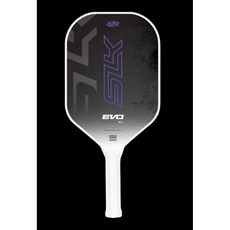 SLK EVO POWER XL 碳纖維匹克球拍, 紫黑, 1個