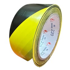 日洋 48mm*27y一箱72顆 警示膠帶 黑黃膠帶 斑馬膠帶 布紋膠帶 PVC膠帶 台灣製造 黑黃警示膠帶, 48mm無塵室用, 72個