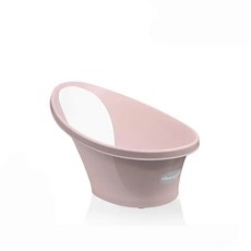 英國 Shnuggle 月亮澡盆-感溫水塞版-玫瑰粉 寶寶浴盆, 單澡盆, 時尚灰