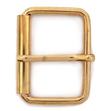 糊塗鞋匠 優質鞋材 N315 針通扣，皮帶扣/腰帶扣/背帶扣環/包包扣環，調節扣, F04 內徑38mm淺金