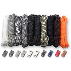 버클이 있는 파라코드 플래닛 550파운드 타입 III 콤보 제작 키트, Tactical