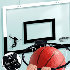 미니 문걸이 농구대 접이식 실내 농구대 가정용 벽걸이 풀세트 어른, 걸이형 미니농구대 풀세트