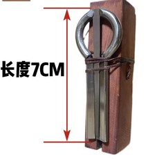 巨匠工廠蒙古口弦琴手工制作傳統民族樂器小巧簡單易學便攜發順豐, 蒙古口旋琴小號黃, 1個