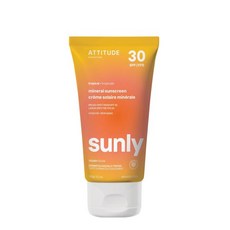 아태티 미네랄 페이스 자외선 차단제 산화아연 SPF 30 EWG 검증 광범위한 스펙트럼의 UVA/UVB 보호 피부과 테스트 비건 무향 2.6온스, Tropical, 1개