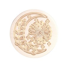 초대장 봉인 왁스 스탬프 원형 25mm 1개, I