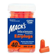 Macks 맥스 맥시멈 이어플러그, 1개, 80개입