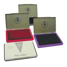 매표 특대스탬프패드 백색 무색 가로160 세로110mm 스템프 인주 스탬프패드 잉크 사무용품 dew+21745mq