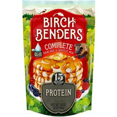 Birch Benders 팬케이크 & 와플 믹스 프로틴, 454g, 1개