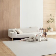 어멍맘 미끄럼방지 펫러그 펫매트 강아지매트 논슬립 애견매트, 스톤그레이, 1개