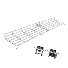 내구성이 뛰어난 식품 등급 금속으로 제작된 넓고 유연한 야외 바비큐 조리 공간은 상단 가열부를 포함합니다., 01 은, 02 12V