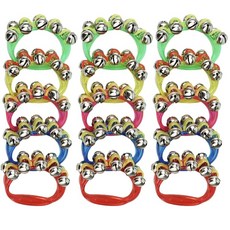 TERA 5색 15개 세트 핸드벨 벨 음악 악기 놀이 연주회 음악회 노인 시설 요양 시설 보육원 유치원 합창 레크리에이션 콘쿠르(15개 세트)