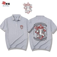 潮野屋 象神迦尼薩 招財 POLO衫 短T 短袖上衣 中國風 WPD-3054