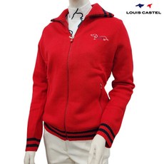 루이까스텔여성 25F/W 겨울 울100% 방풍안감 바람막이 니트 집업 가디건 7LESW002