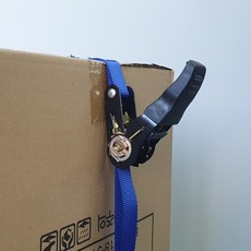 화물고정 자동바 짐고정 깔깔이바 25mm 8m 스트랩형, 단품
