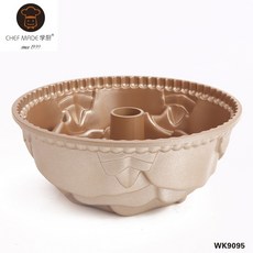 (烘焙廚房)Chefmade學廚WK9095活底迷你玫瑰蛋糕模中空模玫瑰花型天使蛋糕中空麵包模烘焙模具wk9095, 1個