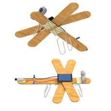 5인세트 중학교 중학생 과학교구 태양광 잠자리 진동로봇만들기 인재교육