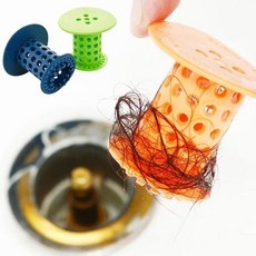 마켓터치드 욕실 머리카락거름망 욕실청소, 본상품선택, 욕조마개(주황색), 본상품선택