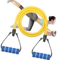 스쿼트밴드 1자형튜빙밴드 홈트운동기구 어깨 스트레칭 근력 전신