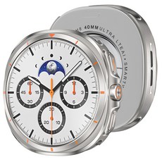 더조은셀러 스틸 핏 아연 합금 풀커버 메탈 프레임 보호 케이스 갤럭시 워치8 44 40 울트라 호환, 1개, 스타라이트