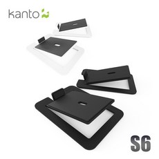 Kanto S6 書架喇叭腳架, 黑色