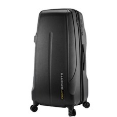 레이싱 캐리어 프로텍스 헬멧 보관 하드박스 장비 가방 트롤리, 쿨 블랙(USB 충전)