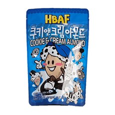길림양행 쿠키앤크림 아몬드, 120g, 1개
