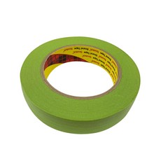 3M 종이 내열 마스킹테이프 233 차량용 24mm x 40M, 마스킹 24mm (3M 233+ 녹색) / 길이40M, 1개
