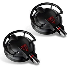 YEEHUNG 13.2cm(5.2인치) 에어 펌핑 흡착 컵 타이 다운 앵커 99.8kg(220파운드) 진공 흡입 튼튼한 홀더 자동차 캠핑 방수포 차양 서프보드 텐트 고정에 사용, 2, 1개