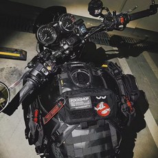 Rhinowalk犀牛漫步油箱包 油箱袋 旅行 檔車 馬鞍包 摩託車油箱包掛載底座全新機能molle進口, 正面油箱副包, 1個