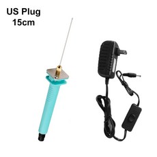 전기 폼 폴리스티렌 절단기 240V 110V 펜 휴대용 절단 15W 스티로폼 도구 DIY 커터, 15cm US