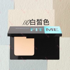 MAYBELLINE 媚比琳 反孔特霧全進化零瑕嫩粉餅, 1個, 110白皙色/2027